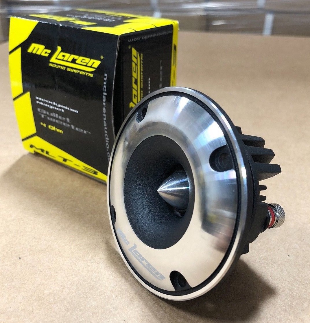 MC LAREN SOUND SYSTEMS MLT-3 TITANIUM TWEETER (PAIR) | eBay