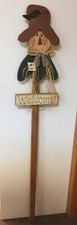 57" Welcome Sign Scarecrow Lawn Ornament Stake Autumn Fall Thanksgiving Poke
