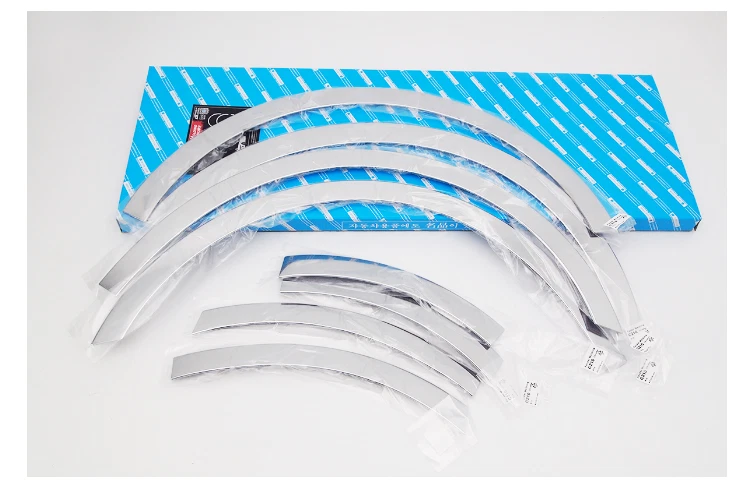 Guarnición de guardabarros moldura de adorno cromado 8P C210 Ems gratis para Kia Optima 2016~2020 Foto 4 de 4