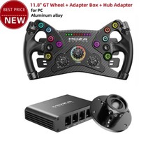 MOZA RACING KS Steering Wheel 11.8" GT Wheel  Adapter Box  Base Hub Adapter