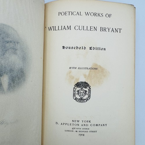Bryant Poetical Works Household Edition Complete Poems Illustrated 1904 - Picture 7 of 11