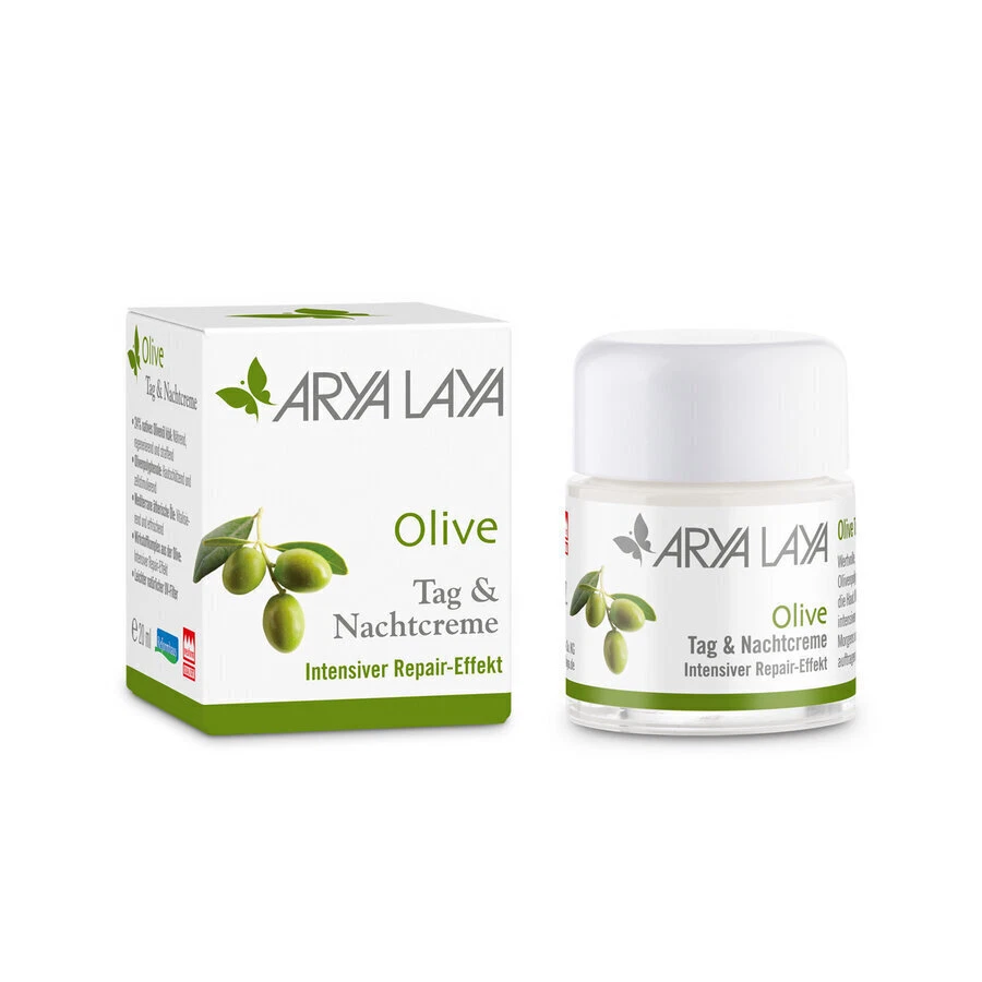 ARYA LAYA Olive Tag & Nachtcreme, 20ml