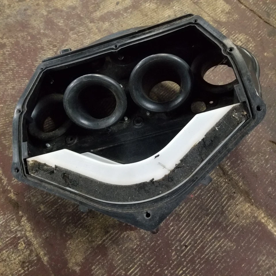 2004 2005 04 05 Kawasaki Ninja ZX10R OEM caja de aire admisión de aire caja de filtro 3 Foto 2 de 4