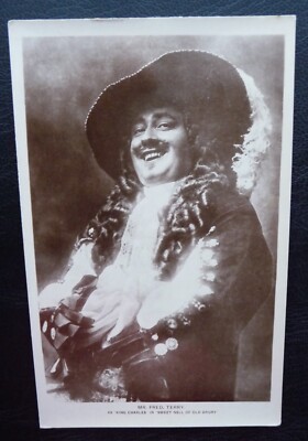 EDWARDIANISCHER SCHAUSPIELER HERR FRED TERRY POSTKARTE