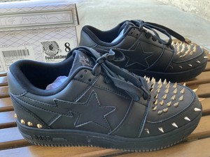 bapesta studded black