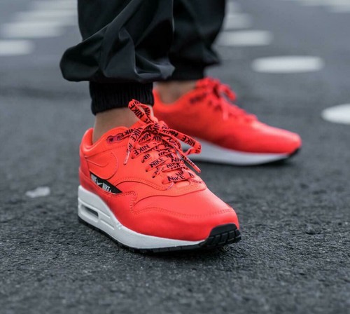 Nike Air Max 1 se overbranded Rojo para Mujer Zapatillas Zapatos UK 4 nos  6.5 EUR 37.5 | eBay