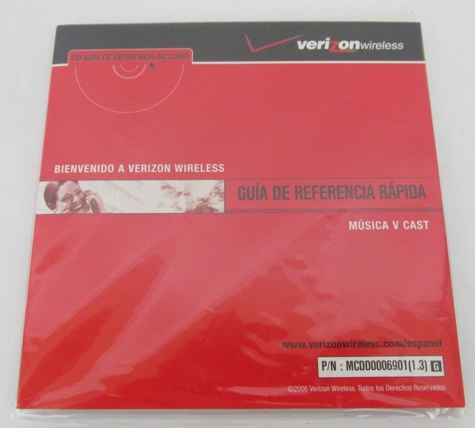 LG VX8300 Verizon Phone Quick Reference Guide and CD - Image 3 of 3