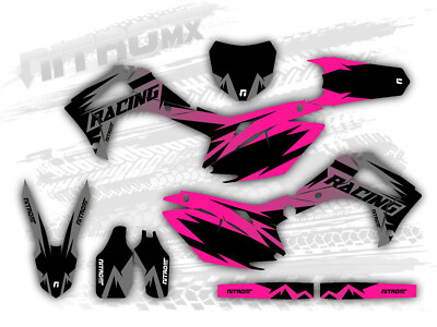 Kit Graphiques Décalcomanies Pour Honda CRF 450R (2013-2016) - NitroMX - Neuf