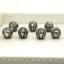 Authentic Pandora 925 ALE many Pro-Team Baseball Sports slide  Charm Bead NWOT