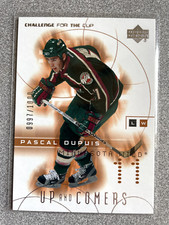 2001-02 Upper Deck Challenge For The Cup Pascal Dupuis Up & Comers Rookie /1000