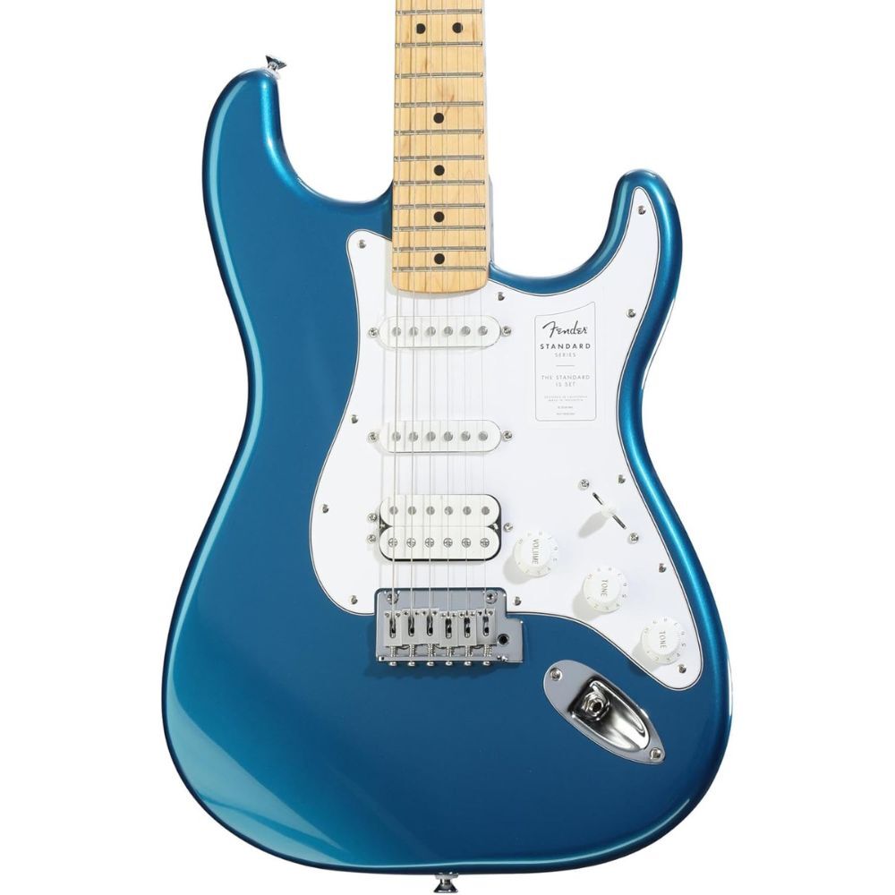 Fender Standard Stratocaster HSS Electric Guitar - Aqua
