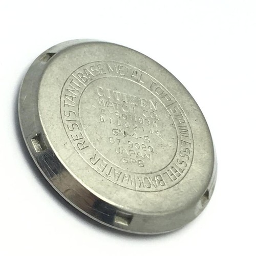 33 mm Citizen 67-9020 Vintage Bullhead Watch Back Cover - Picture 2 of 6