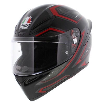 AGV K1 S マットブラック／レッド Amazon.com: Agv K1 S Sling Helmet Large Matte Black/Red : Automotive
