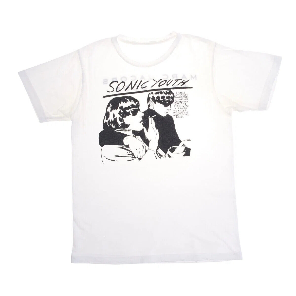 Marc Jacobs Sonic Youth - Short Sleeve fall 2008 runway gift L