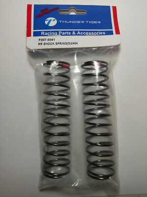 original Thunder Tiger ST4 G3 Dämpfer-Federn hinten Standard (2) PD07-0041 GTT^