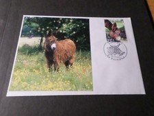 FDC FRANCE PREMIER JOUR TP 3665, ANIMAUX, BAUDET, DONKEY, FARM LOT A