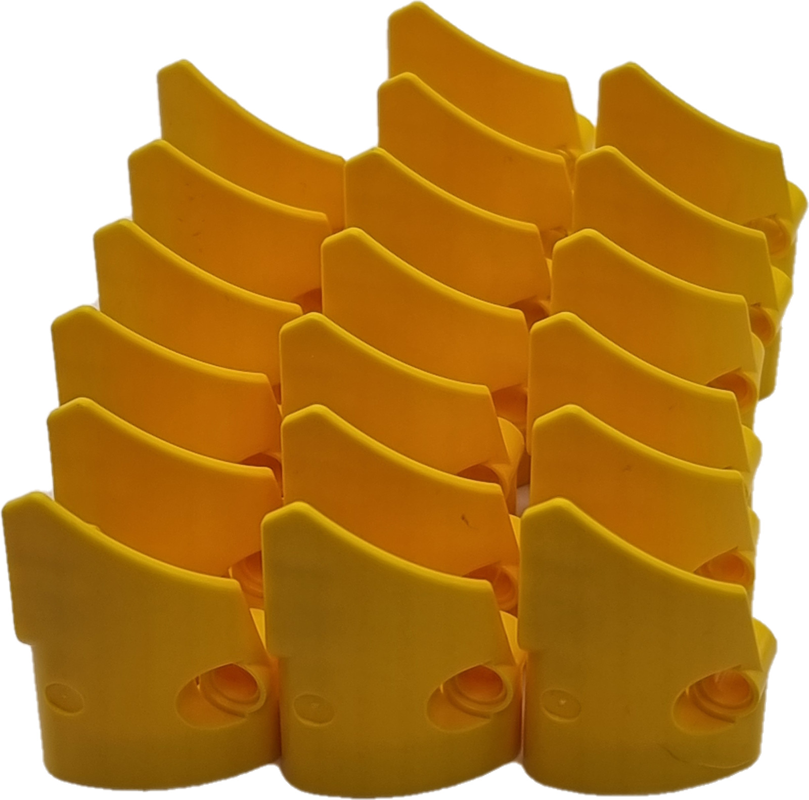 Конструктор LEGO technic Nr-4558876 rechts Panel gelb / 19 Штук