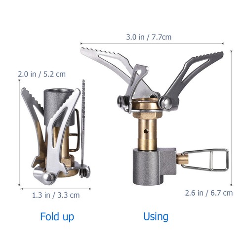 3000W Mini Outdoor Kochen Brenner Klappbarer Camping Gaskocher für BRS-3000T Neu - Bild 6 von 13