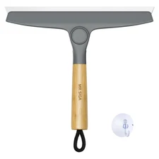 All Purpose Silicone Squeegee for Shower Door, Mirror, Glass, Streak Free Sho...