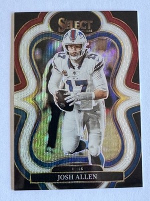 2025 Panini Select Josh Allen Suite Level Tri-Color Prizm #/199 Bills