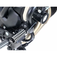 R&G Racing Universal Highway Pegs - Black, 7/8in / 22mm & 1in / 25mm HWP0002BK