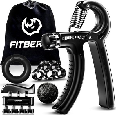 Handtrainer Griffkraft Trainingsset Fingertrainer Handgelenk Stressball