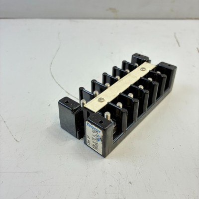 MARATHON 1506ST Position Double Row Terminal Barrier Block Board Strip 6 pole 12