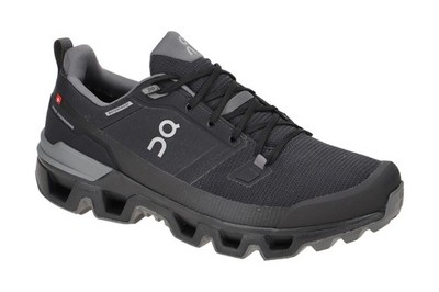 ON CLOUDWANDER WATERPROOF Damenschuhe  Wander Trekking Schnür schwarz NEU