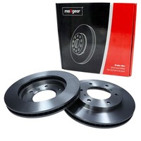 2X Maxgear Bremsschebeiben 290Mm BelÜFtet Vorne Passend FÜR Mitsubishi Pajero