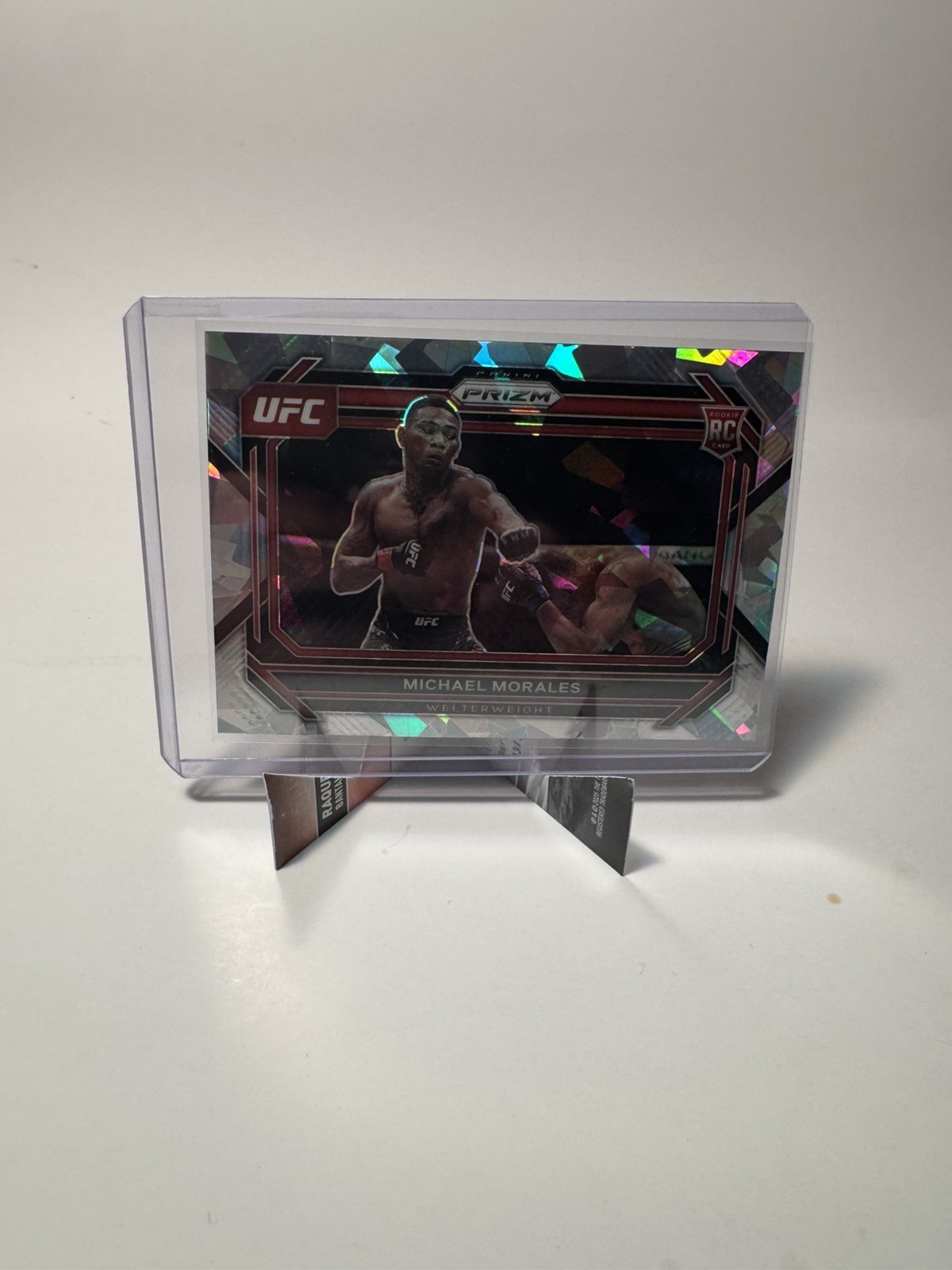 2023 Panini Prizm UFC - Michael Morales #97 Ice Prizm (RC)