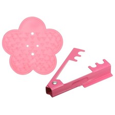 2pcs Rose Stem Leaf Thorn Stripper Remover Tool Leaf Stripping Tool Pink