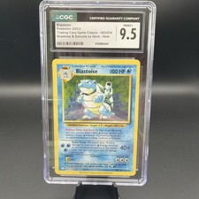 Pokemon TCG Blastoise Holo Card 003/034 TCG Classic English CGC 9.5 Mint+