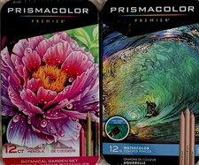 Prismacolor Premier Watercolor Pencils 2 Sets New