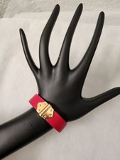 LOUIS VUITTON INDIAN ROSE EPI LEATHER SPIRIT BRACELET S17