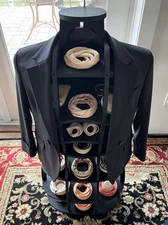 Custom CNC Plywood Boutique Display Stand w/ 5 Shelves Retail Fixture 38" Tall