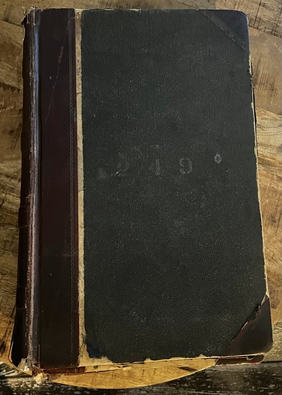 3- Vintage 1950s and 1960’s 19th Battalion Chicago Fire Department (CFD) ledgers