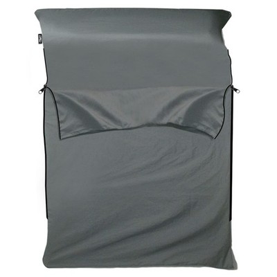 Sleeping Bag Liner, XL Travel Sheet & Camping Sheet for Backpacking, Hotel, H...