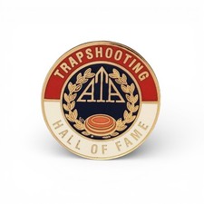Vintage ATA Trapshooting Hall of Fame Lapel Pin Shooting Sports Award