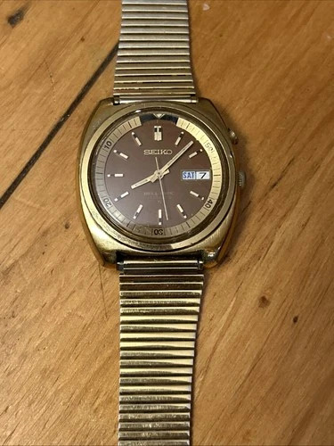 Vintage Seiko Bell-Matic 4006-6037 Automatic Alarm Watch In Good Condition.