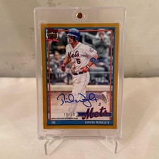 2026 Topps 75 Years David Wright  New York Mets Auto /50 #91A-DW From Japan