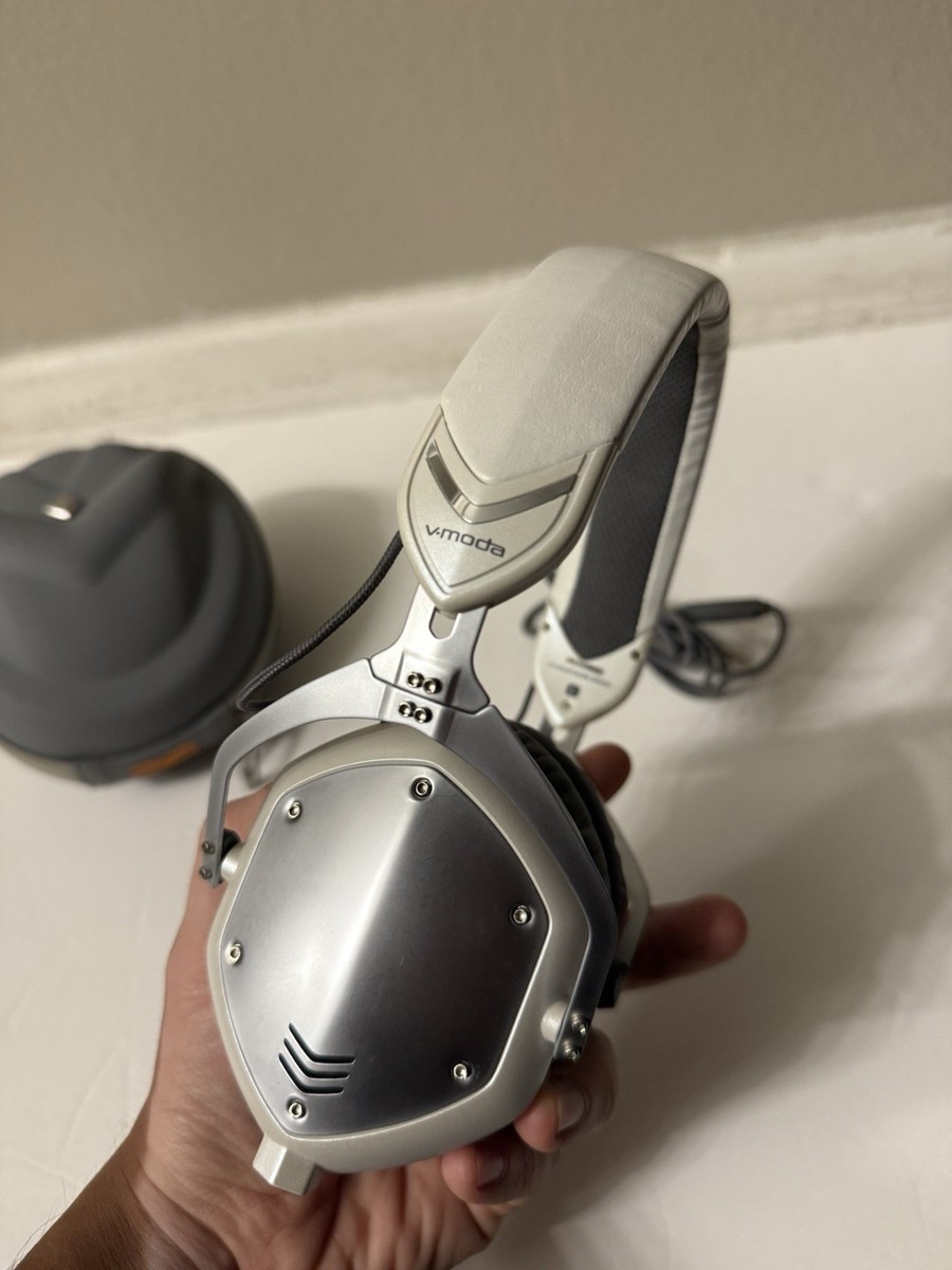 m*p様 V-MODA Crossfade M100 ヘッドホン V-Moda Crossfade M-100 Over-Ear Headphones - White Silver #4 | eBay