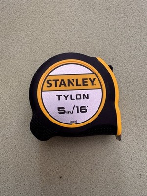 Stanley Maßband 5 m 16 Fuß Kompakt Etui Kissen Griff Metrisch Imperial Gelb