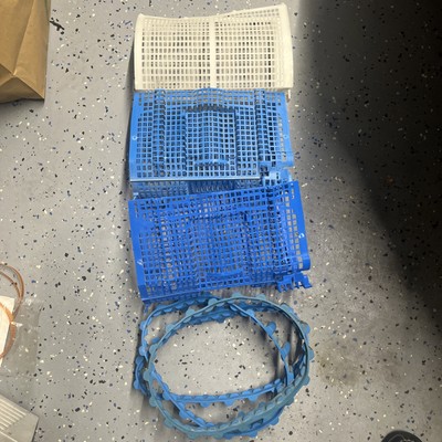Lot Of Aquabot Aqua Products Aquatron Filter Screens and Drive Tracks
