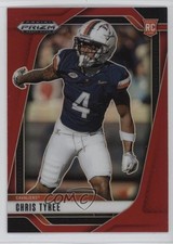 2025 Panini Prizm Draft Picks Red Prizm 374/399 Chris Tyree #143 1k4r