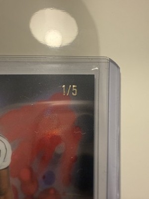 Topps Chrome Adama Traore Monday Night Lights Red 1/5 First Print SSP