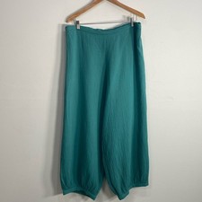 Bryn Walker XL Gauzy Cotton Balloon Leg Pants Made in USA NWT