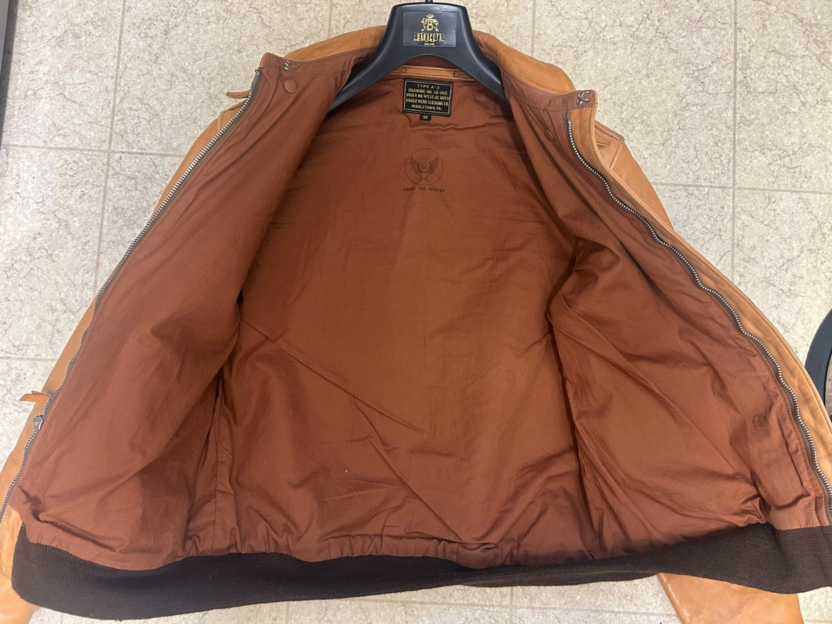 ジャケット・アウター gataouRAINBOW COUNTRY A-2 38 Rainbow Country Leather A2 Jacket size 36 | eBay