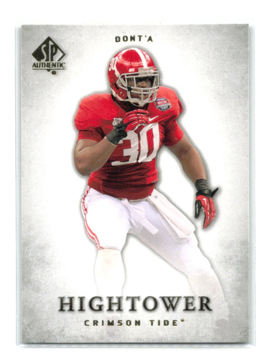 Dont'a Hightower SP Authentic #7 Base