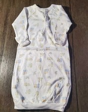 Gerber Baby Vintage Sleeper Size NB To 3 Months