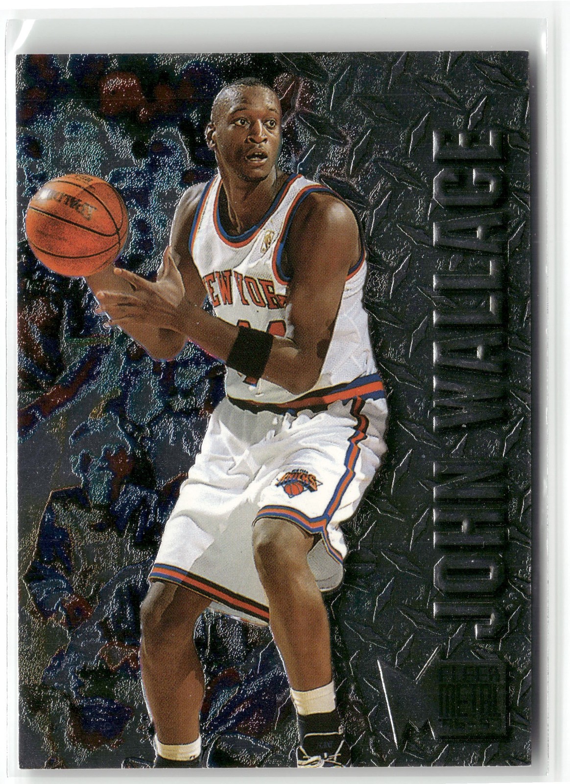 1996-97 Metal John Wallace New York Knicks #197